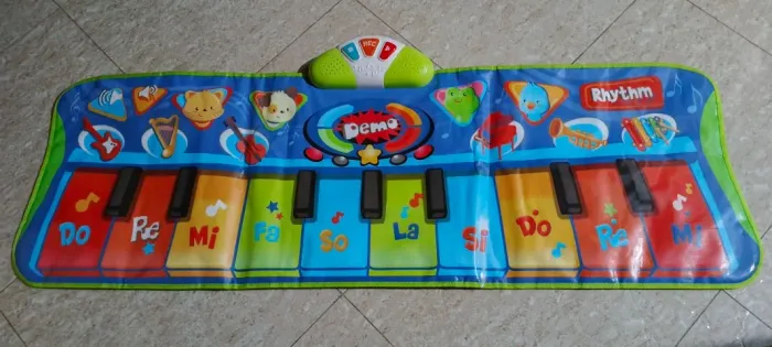 Tapete Piano Musical Infantil Pés Educativos