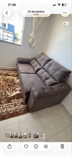VENDE-SE SOFÁ COM 6 MESES DE USO