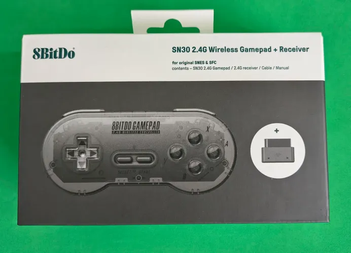 Controle Preto 8bitdo Lacrado