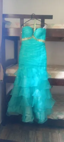 Vestido festa madrinha debutante 