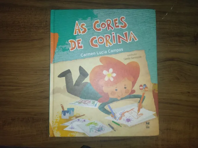 Livro As cores de Corina