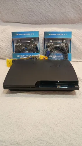 PS3 completo desbloqueado - Impecável