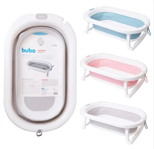 Banheira Dobrável Buba para Bebê