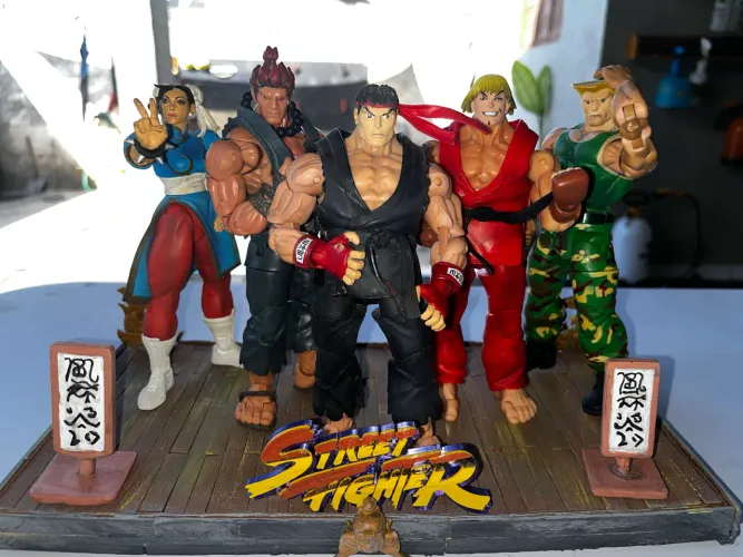COLEÇÃO NECA TOYS STREET FIGHTER