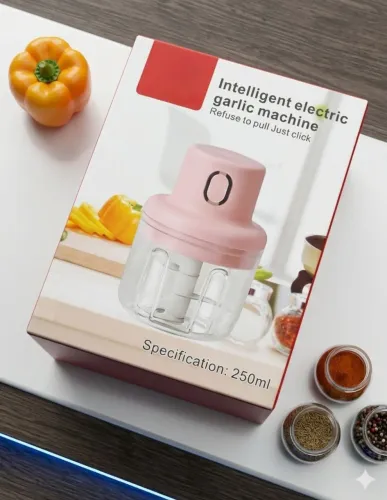 Mini Processador de Alimentos 250ml - Novo na Caixa