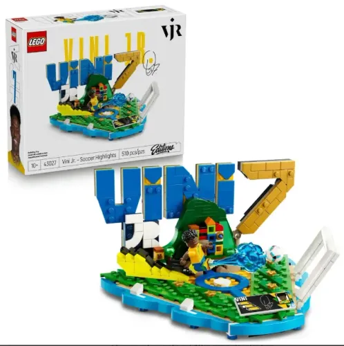 Lego Editions Destaques Do Futebol: Vini Jr. 43027