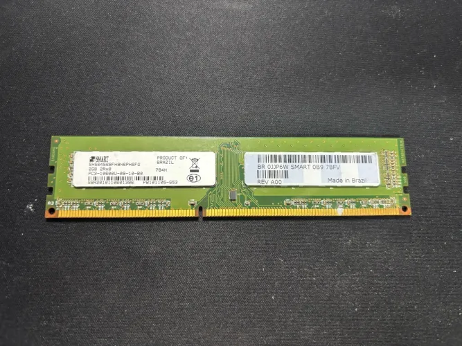 Memória RAM 2GB DDR3 1600MHz PC3-12800 2Rx8