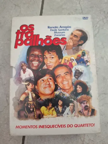 DVD os trapalhões 2 volumes