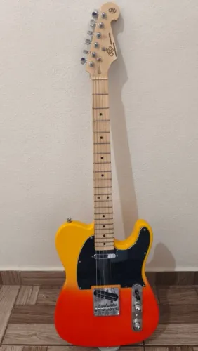 Guitarra Telecaster com upgrades