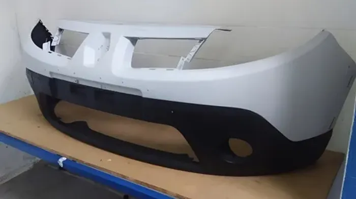 Parachoque Dianteiro Sandero Stepway 2009 10 2011 Origin #g Branco