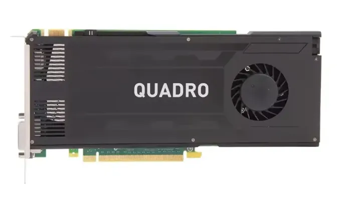 Quadro K4000 Placa gráfica profissional, 3GB, Design 2D, Modelagem 3D, Renderização, 4K HD
