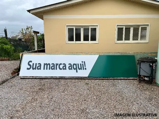 Painel ACM 5x1m - Semi novo, excelente estado