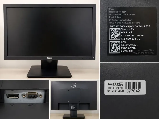 Monitor Dell E1916H - 19 pol