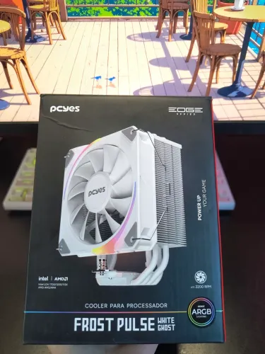 Air Cooler PCYES Frost Pulse ARGB - Intel/AMD - Estado de Novo