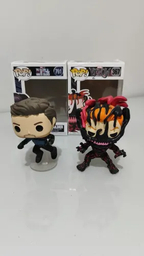 FUNKO POP MARVEL ORIGINAL WINTER SOLDIER #701 + CARNAGE #367