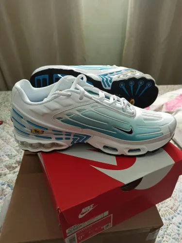Nike Air Max plus 3 branco e azul
