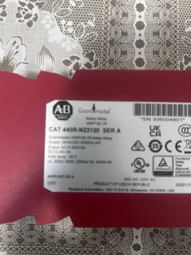 Allen Bradley rele DE SEGURANÇA INDUSTRIAL - USADOS, TESTADOS E FUNCIONANDO