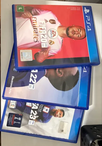 KIT JOGOS FIFA 20, 22 e 23 PS4