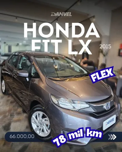 Honda Fit LX 1.5 Flexone 16V 5P Aut. 2015