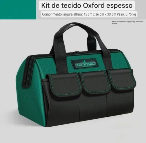 Bolsa de ferramentas, Oxford Resistente, 45cm (Novo)