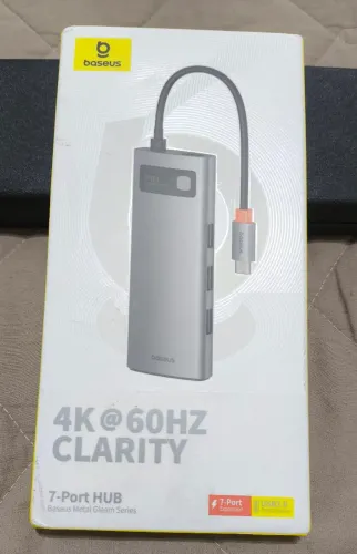 HUB Baseus 4K 60Hz 7 em 1