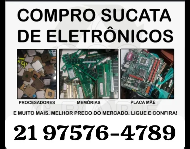 Sucata de Eletrônicos 