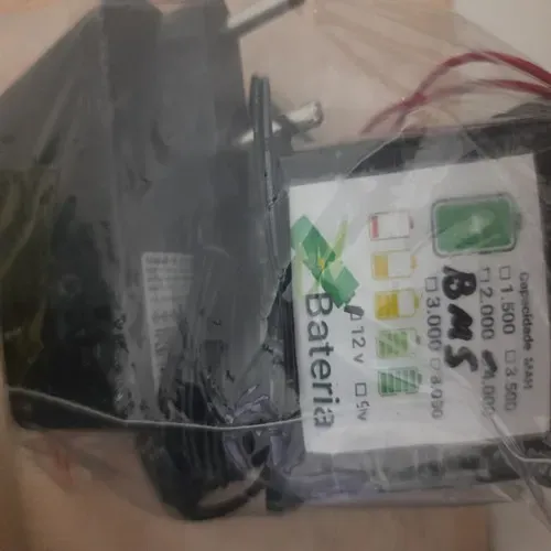 Pack 12 volts 3s com Fonte Pronta bateria liga led, Som, projetos, OFERTA RELÂMPAGO