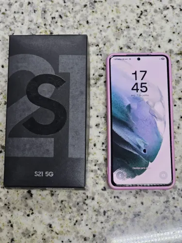Celular s21 128gb 8gb ram com nota fiscal