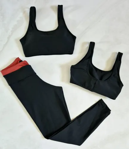 Conjunto calça academia fitnes