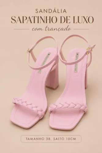 Sandália Sapatinho de Luxo 38