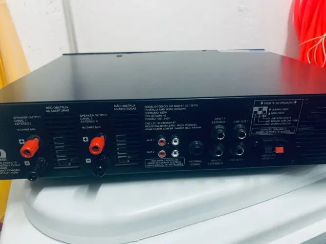 Amplificador de som