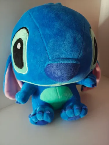 Urso Pelúcia Stitch Disney 60cm médio aveludado.