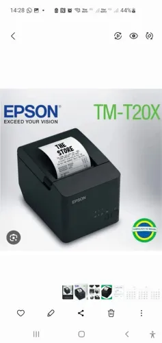 Vendo duas impressoras térmicas não fiscais EPSON USB