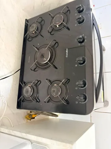 Vendo um fogão 5 bocas ágata gllas Esmaltec !! Inox 