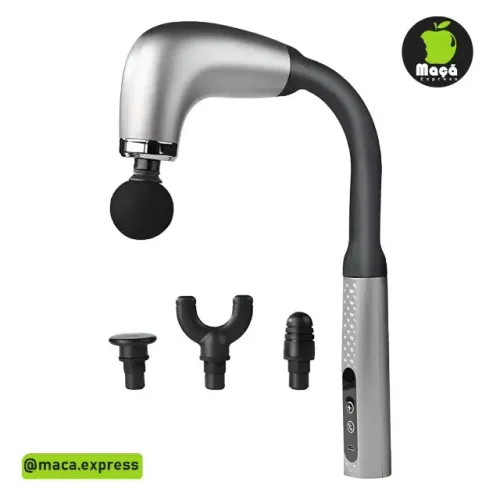 Massageador Elétrico Portátil Longo Curvo Corpo Sem Fio Usb