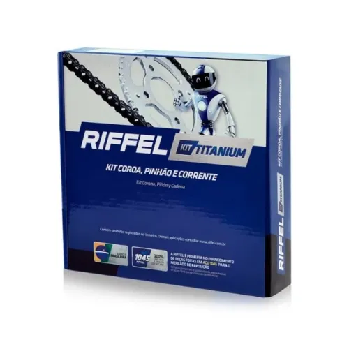 Kit Relação Transmissão Cg 160 Titan Fan Start Cargo 16-25