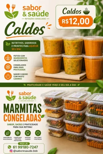 Marmitas Fit Congeladas