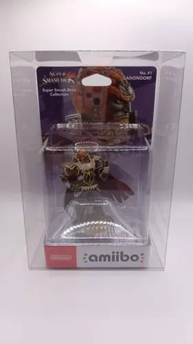 Amiibo Ganondorf Super Smash Bros com proteção PET Nintendo Switch Boneco Legend of Zelda