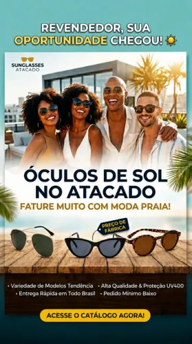 Óculos de sol em Atacado 