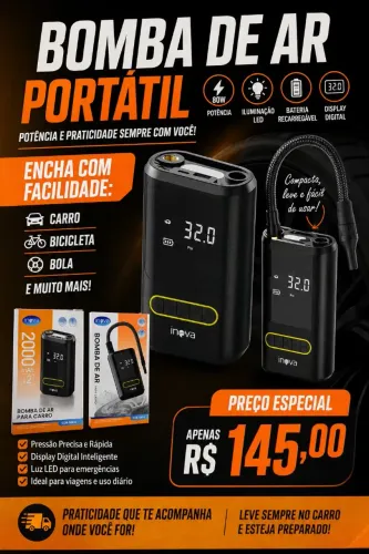 Calibrador portátil pneus