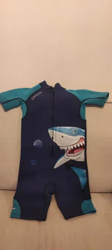 Neoprene infantil 2mm TUBARÃO