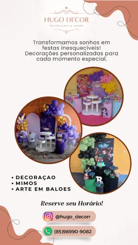 decoraçao de eventos