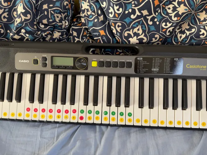 CASIO® LK-S250 RATING - (61 Teclas Iluminadas) - Ótimo Estado!