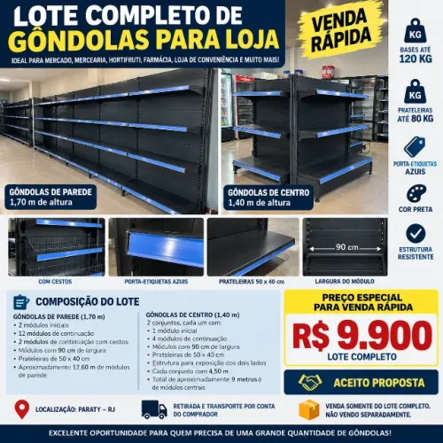 Gondolas de supermercado