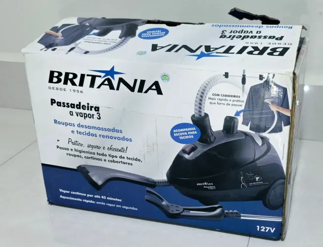 Passadeira a vapor Britânia