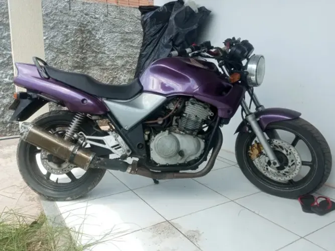 CB500 carburada