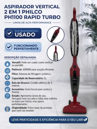 Aspirador de pó Philco