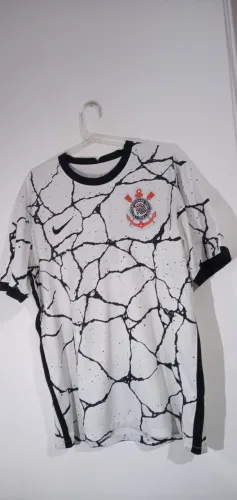 Camisa do Corinthians ( Nike/ torcedor-pro) Original. Temporada:21/22. Tam.G. ( Usada).