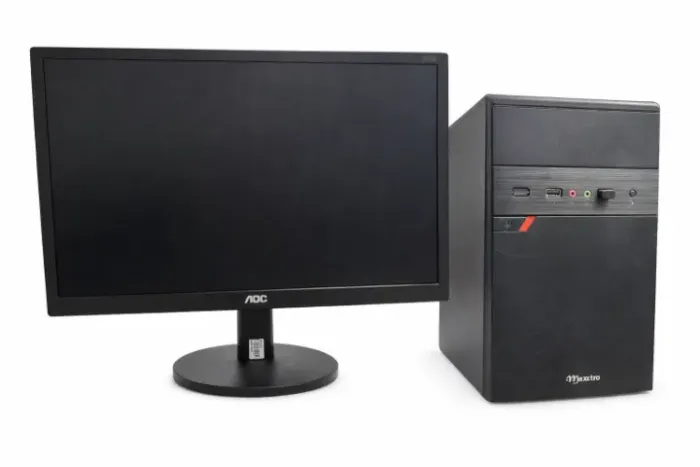 Computador PC Completo - CPU Maxxtro + Monitor AOC + Teclado