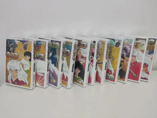 Mangá InuYasha Wideban JBC 1 ao 11 - Novos 